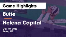 Butte  vs Helena Capital  Game Highlights - Oct. 10, 2020