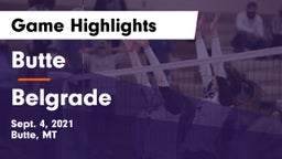 Butte  vs Belgrade  Game Highlights - Sept. 4, 2021