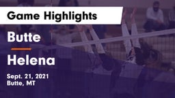 Butte  vs Helena  Game Highlights - Sept. 21, 2021