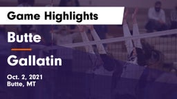 Butte  vs Gallatin  Game Highlights - Oct. 2, 2021