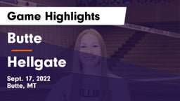 Butte  vs Hellgate Game Highlights - Sept. 17, 2022