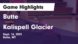 Butte  vs Kalispell Glacier  Game Highlights - Sept. 16, 2023