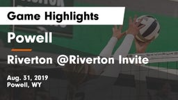 Powell  vs Riverton @Riverton Invite Game Highlights - Aug. 31, 2019