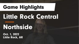 Little Rock Central  vs Northside  Game Highlights - Oct. 1, 2022