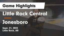 Little Rock Central  vs Jonesboro  Game Highlights - Sept. 21, 2023