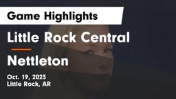 Little Rock Central  vs Nettleton  Game Highlights - Oct. 19, 2023