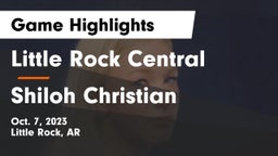 Little Rock Central  vs Shiloh Christian  Game Highlights - Oct. 7, 2023