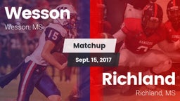 Matchup: Wesson vs. Richland  2017