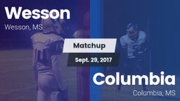 Matchup: Wesson vs. Columbia  2017