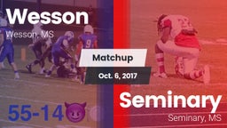 Matchup: Wesson vs. Seminary  2017