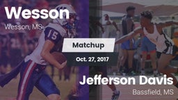 Matchup: Wesson vs. Jefferson Davis  2017