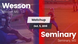 Matchup: Wesson vs. Seminary  2018