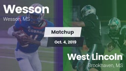 Matchup: Wesson vs. West Lincoln  2019