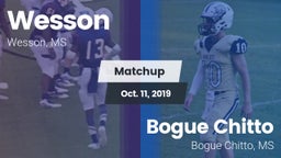 Matchup: Wesson vs. Bogue Chitto  2019