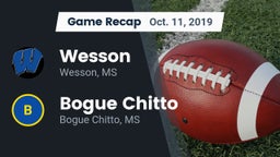 Recap: Wesson  vs. Bogue Chitto  2019