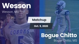 Matchup: Wesson vs. Bogue Chitto  2020