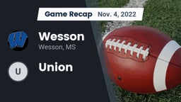 Recap: Wesson  vs. Union 2022
