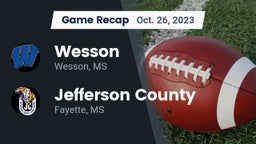 Recap: Wesson  vs. Jefferson County  2023