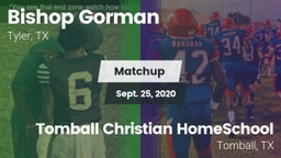 Matchup: Bishop Gorman vs. Tomball Christian HomeSchool  2020