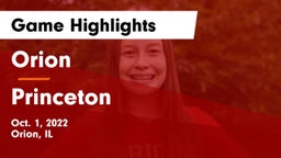 Orion  vs Princeton  Game Highlights - Oct. 1, 2022