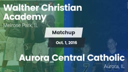 Matchup: Walther Lutheran vs. Aurora Central Catholic 2016