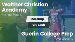 Matchup: Walther Lutheran vs. Guerin College Prep  2016