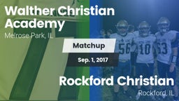 Matchup: Walther Lutheran vs. Rockford Christian  2017