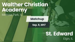Matchup: Walther Lutheran vs. St. Edward  2017