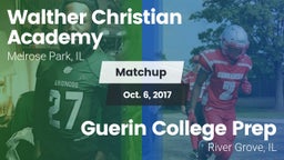 Matchup: Walther Lutheran vs. Guerin College Prep  2017