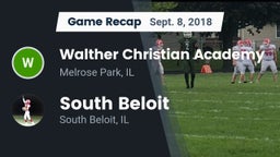 Recap: Walther Christian Academy vs. South Beloit  2018
