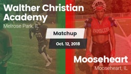 Matchup: Walther Lutheran vs. Mooseheart  2018