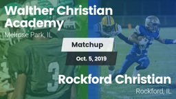 Matchup: Walther Lutheran vs. Rockford Christian  2019