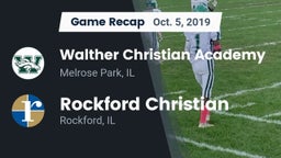 Recap: Walther Christian Academy vs. Rockford Christian  2019
