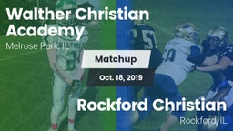 Matchup: Walther Lutheran vs. Rockford Christian  2019