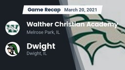 Recap: Walther Christian Academy vs. Dwight  2021