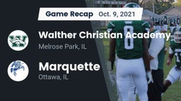 Recap: Walther Christian Academy vs. Marquette  2021