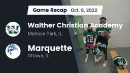 Recap: Walther Christian Academy vs. Marquette  2022