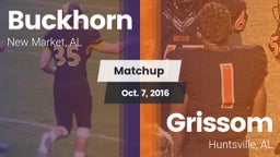 Matchup: Buckhorn vs. Grissom  2016