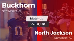 Matchup: Buckhorn vs. North Jackson  2016