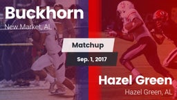 Matchup: Buckhorn vs. Hazel Green  2017