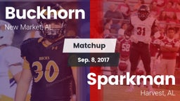 Matchup: Buckhorn vs. Sparkman  2017