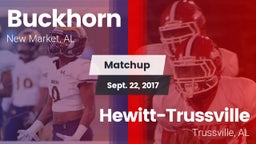 Matchup: Buckhorn vs. Hewitt-Trussville  2017