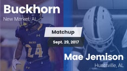 Matchup: Buckhorn vs. Mae Jemison  2017