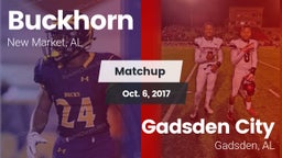 Matchup: Buckhorn vs. Gadsden City 2017