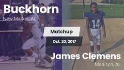 Matchup: Buckhorn vs. James Clemens  2017