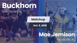 Matchup: Buckhorn vs. Mae Jemison  2018
