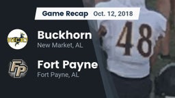 Recap: Buckhorn  vs. Fort Payne  2018