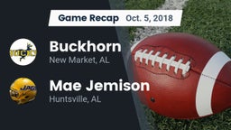 Recap: Buckhorn  vs. Mae Jemison  2018