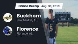 Recap: Buckhorn  vs. Florence  2019