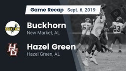 Recap: Buckhorn  vs. Hazel Green  2019